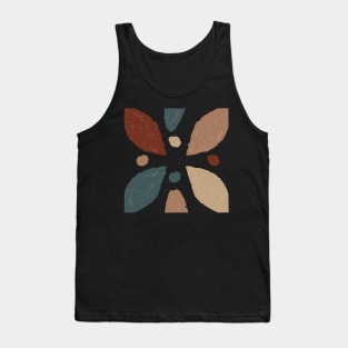 Terracotta Abstract Tank Top